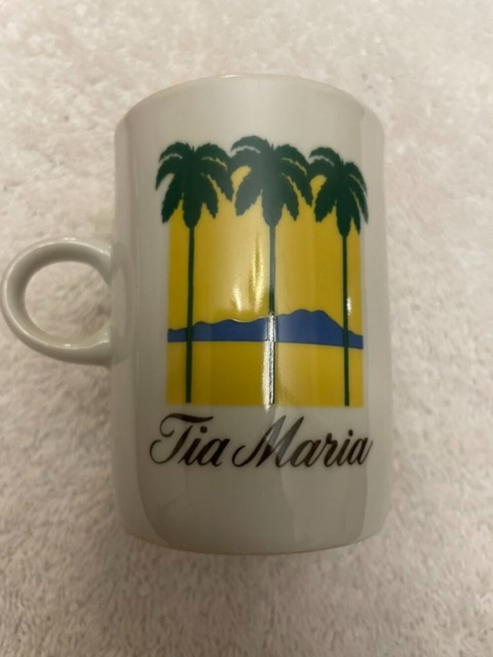 Set of 2 Vintage Tia Maria Advertising Mugs